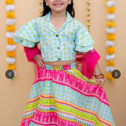 Girls Lehenga Choli Set